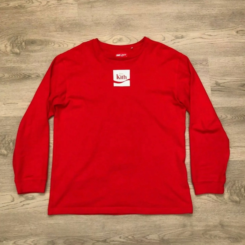 Kith x Coca Cola L/S Tee Red XL
